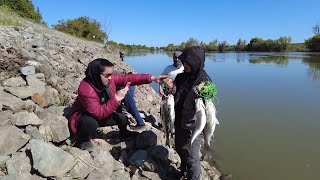 Striper fishing in Sacramento river 4724 [upl. by Eeliram378]