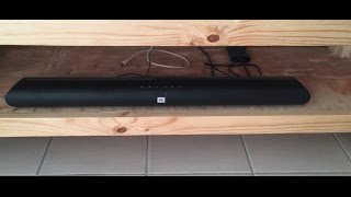 JBL SB150 Soundbar amp wireless subwoofer Review [upl. by Lallage]