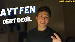 AYT FEN ARTIK ÇOK KOLAY  Kapsamlı Fizik  Kimya  Biyoloji Rehberi [upl. by Rep19]