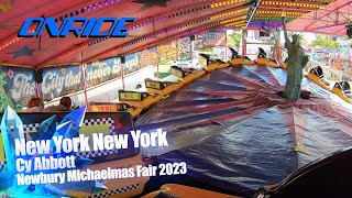 New York New York  Cy Abbott Onride  Newbury Michaelmas Fair 2023 [upl. by Yleve]