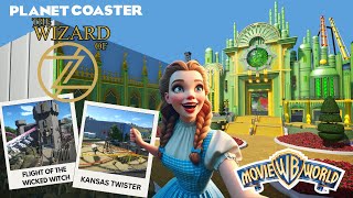 Wizard of Oz Precinct at Movie World in Planet Coaster [upl. by Droc544]