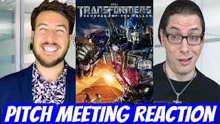 Transformers Revenge of the Fallen Pitch Meeting Reaction [upl. by Yzeerb253]