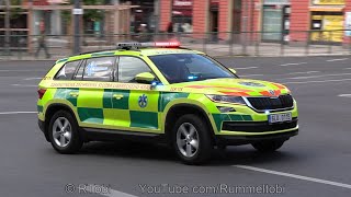 Liberec EMS doctor car 115 responding  ZZS Liberec RLP 115 CZ  792020 [upl. by Seften]