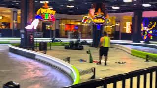 Indoor go karting [upl. by Nomyar]