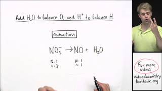 How to Balance Redox Equations in Acidic Solution [upl. by Adiaroz]