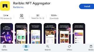 How To Install Rarible NFT Aggregator Apps  How To Download Rarible NFT Aggregator Apps [upl. by Bez]