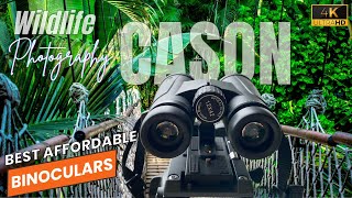 Wildlife amp Bird Photography with CASON 12X42 Long Distance Ultra HD Binoculars [upl. by Eekcaj]