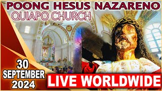 Quiapo Church Live Mass Today  30 September 2024 Monday HEALING MASS [upl. by Ezechiel624]