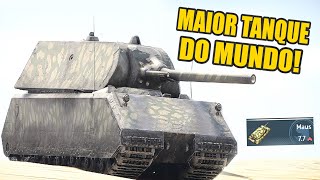 O dia Que a Alemanha Construiu O Maior TANQUE DO MUNDO  Warthunder PT  BR [upl. by Ahsael836]