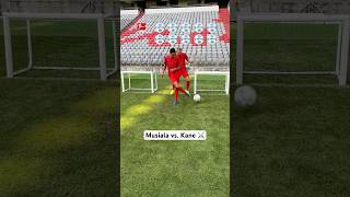 Musiala and Kane take on the Two Goal Challenge 🥅⚽️🥅 [upl. by Nitsud633]