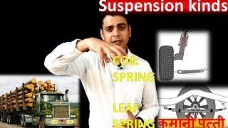 Suspension Systmesquotसस्पेंशन सिस्टम quotCoil Spring amp Leaf SpringTwizards Automobile [upl. by Larina]