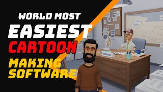 World Easiest Animation Software  Easy Cartoon Making  Being Animator [upl. by Lennor56]