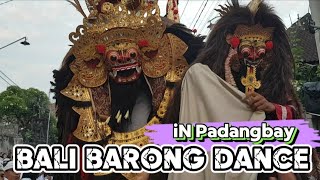 BALI BARONG DANCE iN Padangbay [upl. by Ahcsatan]