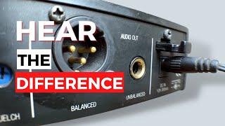 BALANCED vs UNBALANCED Audio Connections Compared  How to Eliminate Noise from your System [upl. by Rauscher711]