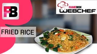 fame food  Fried Rice – Tastier Simple Recipe by Amit Ghotrikar [upl. by Whiting831]