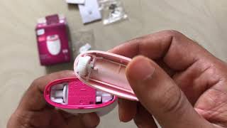 How To Insert Epilator Head And Sensitive Cap In Philips Epilator [upl. by Olatha]