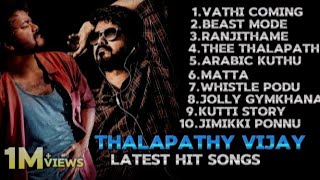 Thalapathy Vijay latest hit songs [upl. by Foote]