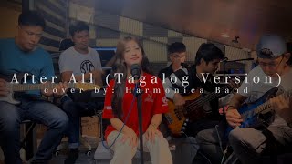 Ikaw Lang at AkoAfter All TagalogCher and Peter CeteraCover Harmonica Band ft Monica Bianca [upl. by Cumine]