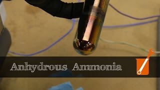 Distilling pure anhydrous ammonia [upl. by Anma492]