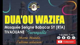 NIANOU WAZIFA 💚💚💚MOSQUÉE SERIGNE BABACAR SY MachaAllahquot [upl. by Maag]