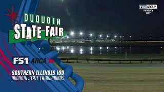 2023 Southern Illinois 100 at Duquoin State Fairgrounds  ARCA Menards Series [upl. by Zwiebel]