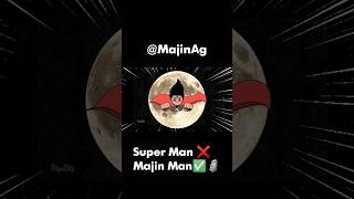 Super Man ❌ Majin Man 🗿✅ ytshorts shorts animation anime trending [upl. by Joed]