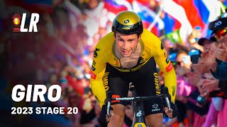 Dramatic Mountain Time Trial  Giro dItalia 2023 Stage 20  Lanterne Rouge Cycling Podcast [upl. by Hagen]