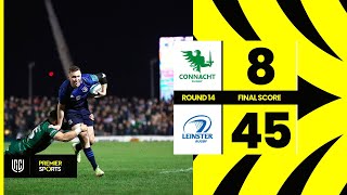 Connacht vs Leinster  Highlights from URC [upl. by Vasta]