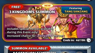 Empires Puzzles  Extravaganza 3 Kingdoms Summons multiple 5 stars  Part 1 [upl. by Akirdnas]