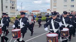 Cambuslang volunteers flute band  Rutherglen 2ndApril 2022 [upl. by Bortz]