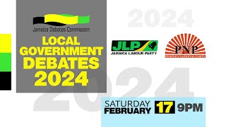 Jamaica Debates Commission  Local Government Debate 2024  February 17 2024 [upl. by Medardas]