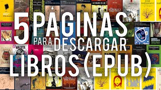 5 Páginas para DESCARGAR LIBROS GRATIS en 2024 🤫 [upl. by Papagena]