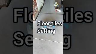 Floor tiles setting foryou shotrs construction diy tileideas floortiles floortilesdesign [upl. by Tdnarb]