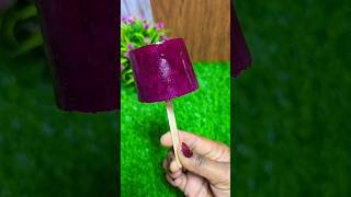 Jamun icecream pop Njaval pazham  icecream shorts shikascakeworld [upl. by Ehpotsirhc]