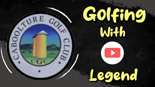 Day Trip to Caboolture Golf Course amp Playing with a YouTube Legend [upl. by Adahsar]