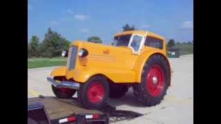 1938 MinneapolisMoline Comfortractor Arrives at Heartland Acres Agribition Center [upl. by Eidderf786]