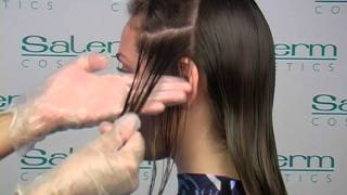 Keratin Shot de Salerm Cosmetics Español [upl. by Gelasias447]