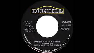 1967 Mamas amp The Papas  Dancing In The Street mono 45 [upl. by Avehstab]