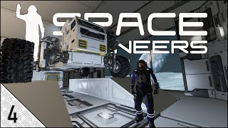 Space Engineers Survival Episode 4  New HANGAR and Base Upgrades 2024 [upl. by Snoddy]