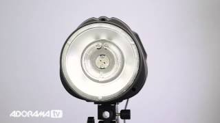 Flashpoint Budget Studio Monolight Flash Product Overview Adorama Photography TV [upl. by Jaunita]