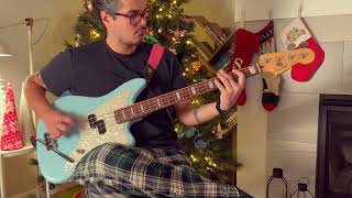 Blink182 quotNot Another Christmas Songquot BASS COVER wFender Mark Hoppus Jaguar [upl. by Aiasi38]