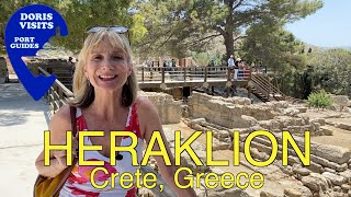 Heraklion Crete Greece Port and Town Guide [upl. by Sumetra]