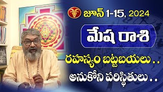 Mesha Rasi  2024 మేష రాశి జూన్ 115 రాశి ఫలితాలు  June Rasiphalalu  Aries Horoscope [upl. by Manda]