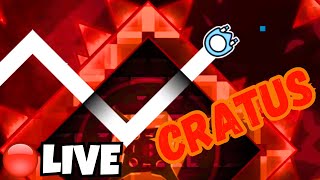 🔴LIVE LEARNING CRATUS  Geometry Dash [upl. by Marra]