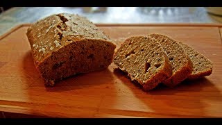 Spelta Bread with Flax Seeds  Speltin Krupnik Hleb Sa Lanom [upl. by Ahsini236]