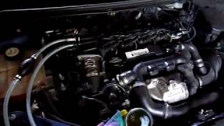 Czyszczenie wtryskiwaczy diesel FORD FOCUS 16 tdci Injector cleaning [upl. by Sirroned]