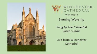 052124 Evening Worship live from Winchester Cathedral 🇺🇦 [upl. by Lynch]