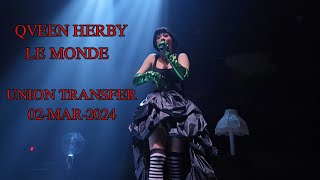 Qveen Herby  quotLe Mondequot live in Philadelphia [upl. by Samira]