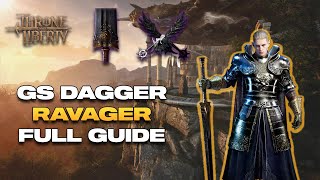 Greatsword Dagger Ravager Full PVP Build Guide Throne amp Liberty [upl. by Hirst136]