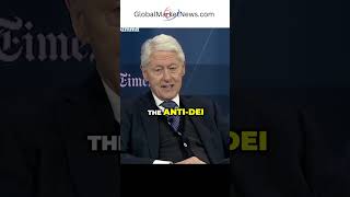 Bill Clinton Defends DEI quotWe shouldnt wuss outquot [upl. by Arymat269]